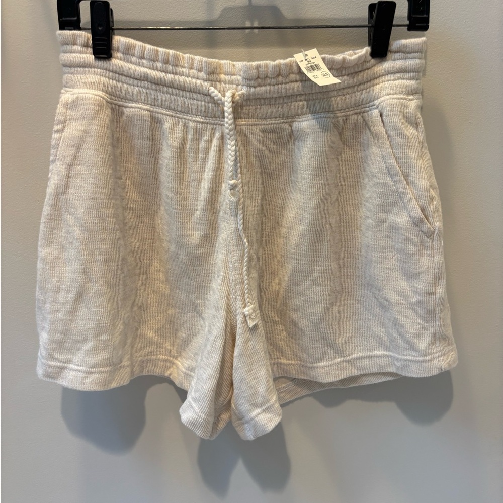 Aerie Cream Athletic Shorts